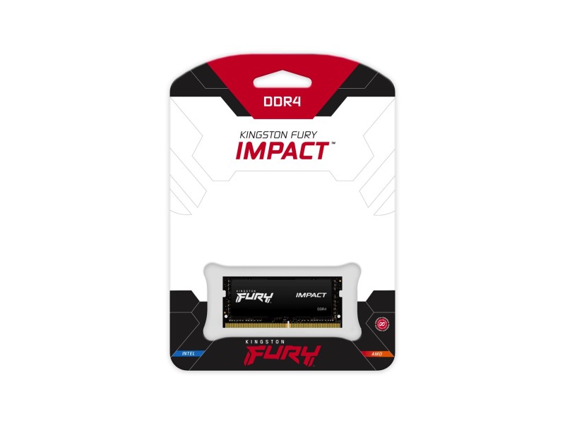 Kingston Technology FURY 32GB 3200MT/s DDR4 CL20 SODIMM Impact KF432S20IB/32 – Kingston Оперативна памет