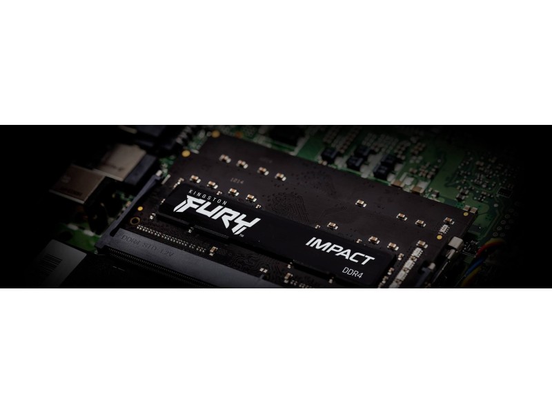 Kingston Technology FURY 32GB 3200MT/s DDR4 CL20 SODIMM Impact KF432S20IB/32 – Kingston Оперативна памет