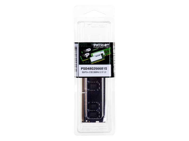 Patriot Memory Signature PSD48G266681S memory module 8 GB DDR4 2666 MHz PSD48G266681S – Patriot Оперативна памет