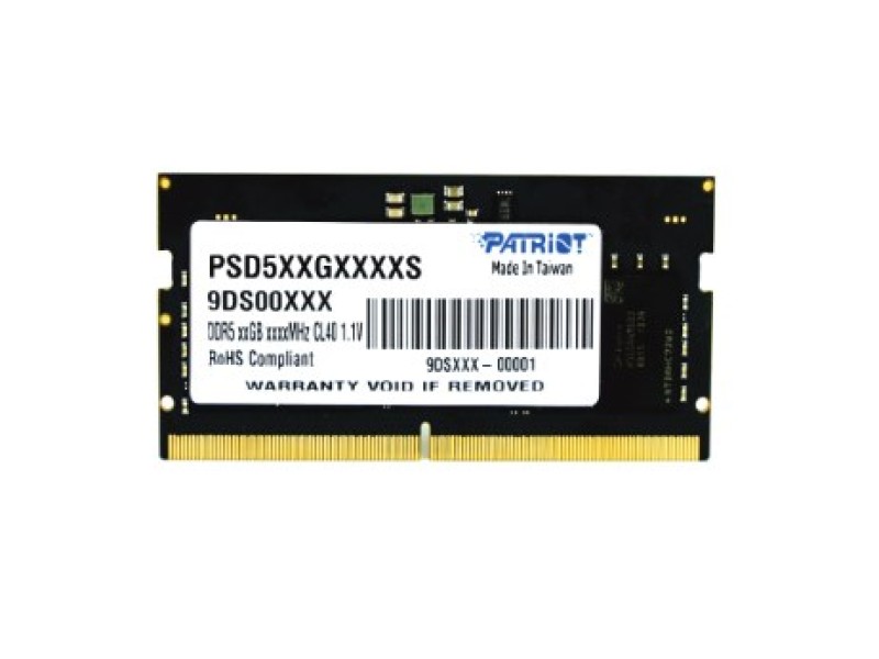 Patriot Memory Signature PSD516G480081S memory module 16 GB 1 x 16 GB DDR5 4800 MHz Patriot Memory Signature PSD516G480081S memory module 16 GB 1 x 16 GB DDR5 4800 MHz PSD516G480081S – Patriot Оперативна памет