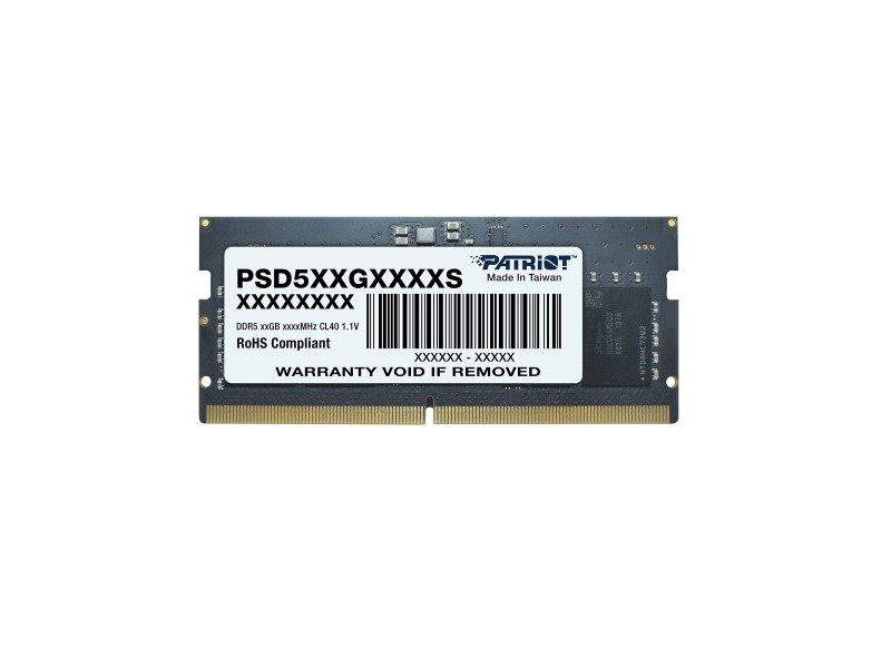 Patriot SO-DIMM DDR5 16GB 5600MHz Bulk Hynix Chip 7D5956CC8CH00200PT – Patriot Оперативна памет