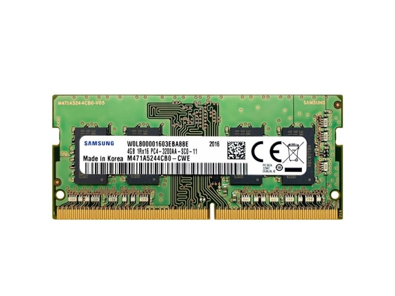 Samsung SODIMM 4GB DDR4 3200MHz M471A5244CB0-CWE M471A5244CB0-CWE – Samsung SemiConductor Оперативна памет