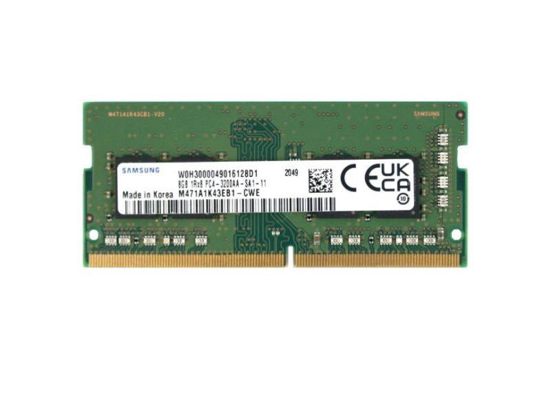 Samsung SODIMM 8GB DDR4 3200MH M471A1K43EB1-CWE M471A1K43EB1-CWE – Samsung SemiConductor Оперативна памет