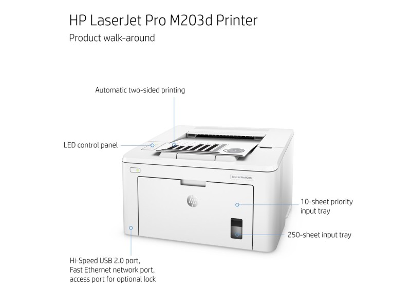 HP LaserJet Pro M203dw 1200 x 1200 DPI A4 Wi-Fi HP LaserJet Pro M203dw 1200 x 1200 DPI A4 Wi-Fi G3Q47A#B19 – Hewlett-Packard Лазерни цветни принтери