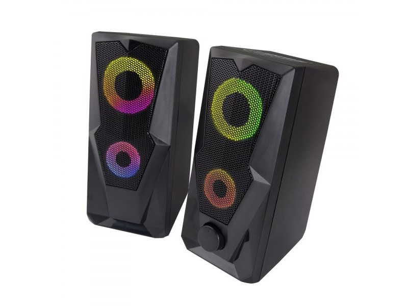 Esperanza EGS103 Speakers 2.0 LED Black 6W EGS103 – Esperanza Тонколони
