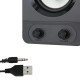 Esperanza EGS107 Speakers 2.1 USB LED 5 W Black EGS107 – Esperanza Тонколони