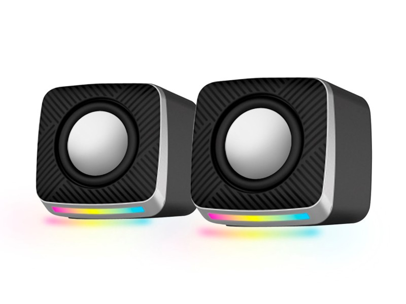 Esperanza EGS108 Speakers 2.0 LED Black 6W EGS108 – Esperanza Тонколони