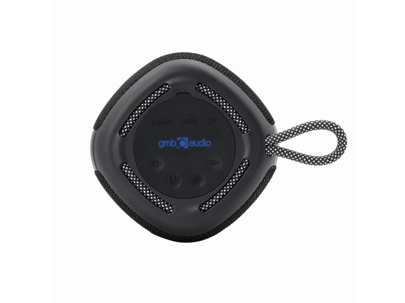 Gembird SPK-BT-LED-03-BK portable Bluetooth speaker with RGB LED Light Black 5W SPK-BT-LED-03-BK – GEMBIRD Тонколони