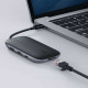 AUKEY CB-C71 interface hub 5000 Mbit/s Black AUKEY CB-C71 interface hub 5000 Mbit/s Black