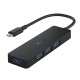 AUKEY CBC64 Wired USB 3.2 Gen 2 (3.1 Gen 2) Type-C Black CB-C64 – AUKEY USB Хъбове