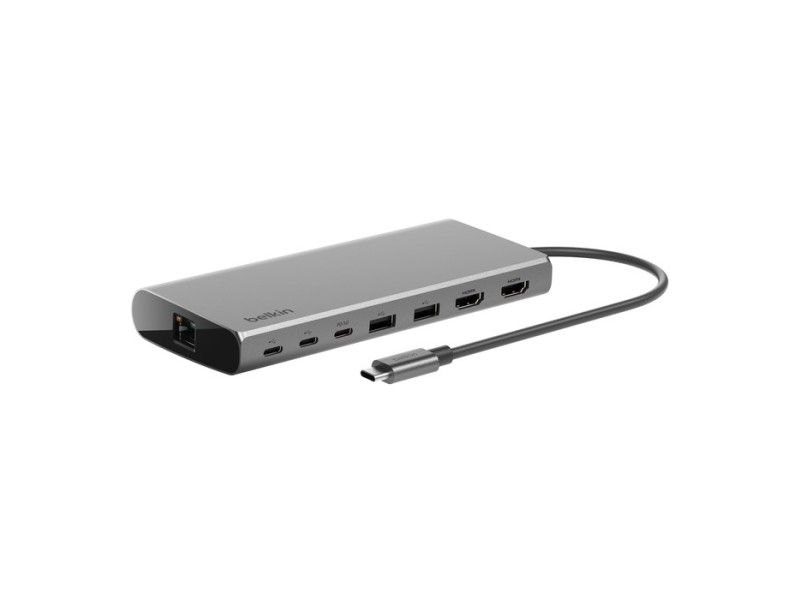 Belkin INC015BTSGY-CZ laptop dock/port replicator Wired USB 3.2 Gen 1 (3.1 Gen 1) Type-C Aluminium INC015BTSGY-CZ – Belkin USB Хъбове