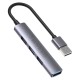 HUB Unitek H1208A USB-A / 3x USB-A 2.0, USB-A 3.0 H1208A – UNITEK USB Хъбове