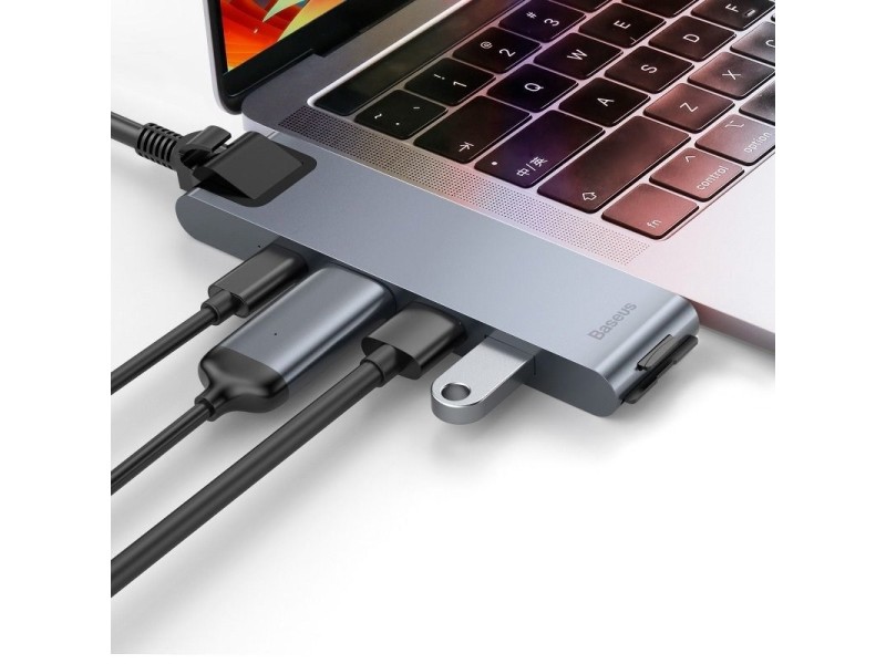 Hub Adapter 7in1 Baseus to MacBook CAHUB-L0G – Baseus USB Хъбове