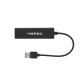 NATEC Dragonfly USB 2.0 Black NHU-1413 – Natec  USB Хъбове