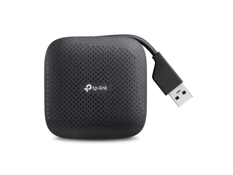 TP-Link UH400 USB 3.2 Gen 1 (3.1 Gen 1) Type-A 5000 Mbit/s Black UH400 – TP-Link USB Хъбове