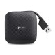 TP-Link UH400 USB 3.2 Gen 1 (3.1 Gen 1) Type-A 5000 Mbit/s Black UH400 – TP-Link USB Хъбове