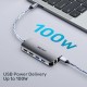 UNITEK ACTIVE HUB USB-C 2X HDMI 4K, RJ45, PD 100W D1122A01 – UNITEK USB Хъбове