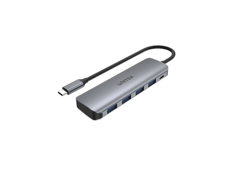 UNITEK H1107A interface hub USB 3.2 Gen 1 (3.1 Gen 1) Type-A 5000 Mbit/s Grey H1107A – UNITEK USB Хъбове