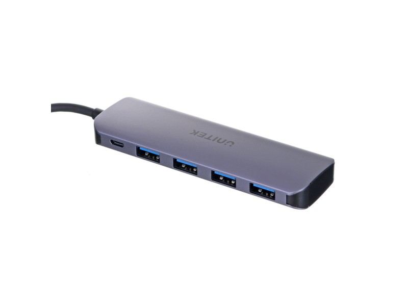 UNITEK H1107A interface hub USB 3.2 Gen 1 (3.1 Gen 1) Type-A 5000 Mbit/s Grey H1107A – UNITEK USB Хъбове