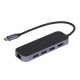 UNITEK HUB USB-C 3.1,RJ-45,3XUSB-A,HDMI,4K,PD100W D1084A – UNITEK USB Хъбове