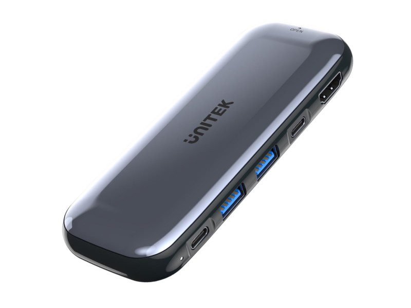 UNITEK HUB USB-C STORAGE M.2, HDMI, USB-C PD 100W, D1046A D1046A – UNITEK USB Хъбове