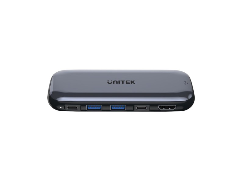 UNITEK HUB USB-C STORAGE M.2, HDMI, USB-C PD 100W, D1046A D1046A – UNITEK USB Хъбове