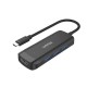 Unitek H1110B active hub USB-C, 3 X USB-A 3.1, HDMI 4K30HZ H1110B – UNITEK USB Хъбове