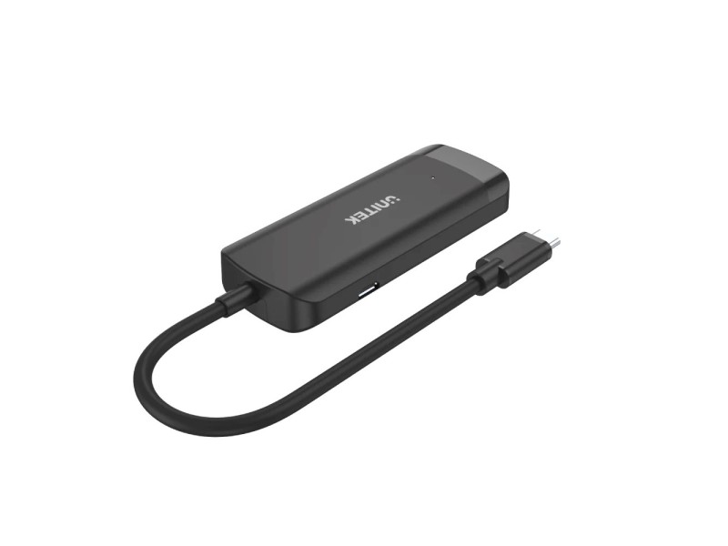 Unitek H1110B active hub USB-C, 3 X USB-A 3.1, HDMI 4K30HZ H1110B – UNITEK USB Хъбове