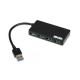 iBox IUH3F56 interface hub USB 3.2 Gen 1 (3.1 Gen 1) Type-A 5000 Mbit/s Black IUH3F56 – IBOX USB Хъбове