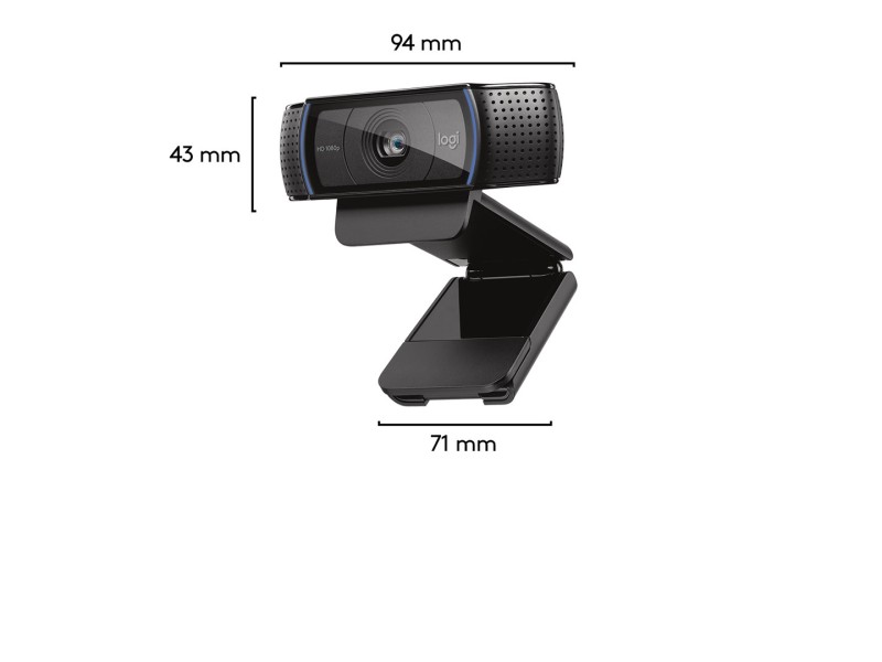 Logitech C920 Pro HD Webcam 960-001055 – LOGITECH Уеб камери
