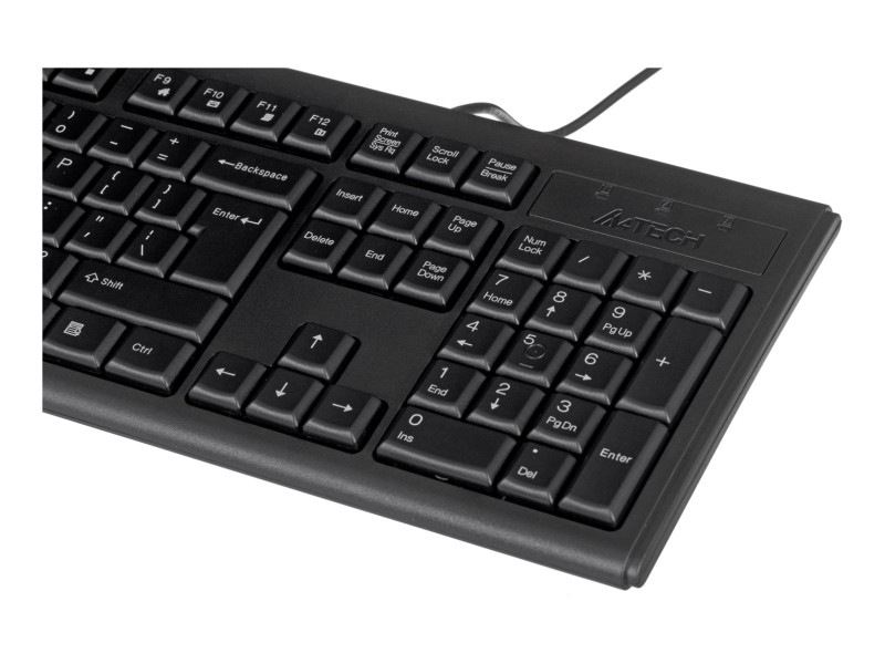 A4Tech KR-83 keyboard USB Black A4TKLA42925 – A4 TECH Геймърски клавиатури