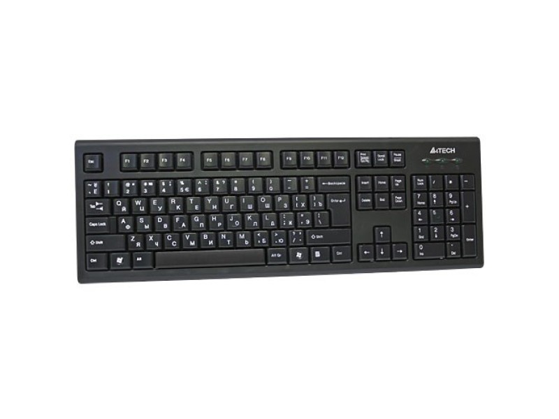 A4Tech KR-85 keyboard USB QWERTY US English Black A4TKLA19739 – A4 TECH Геймърски клавиатури