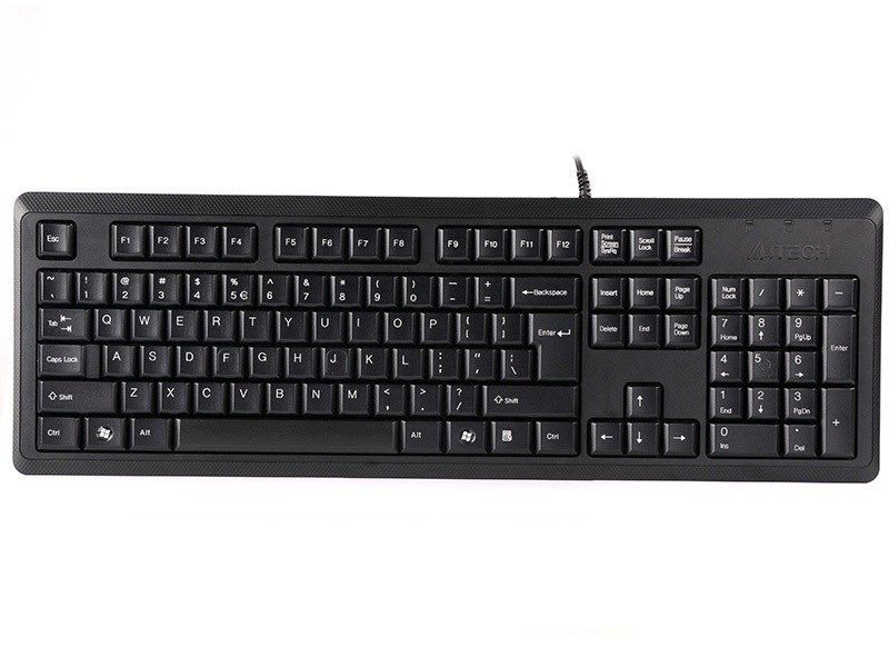 A4Tech KR-92 keyboard Universal USB QWERTY English Black A4TKLA46007 – A4 TECH Геймърски клавиатури
