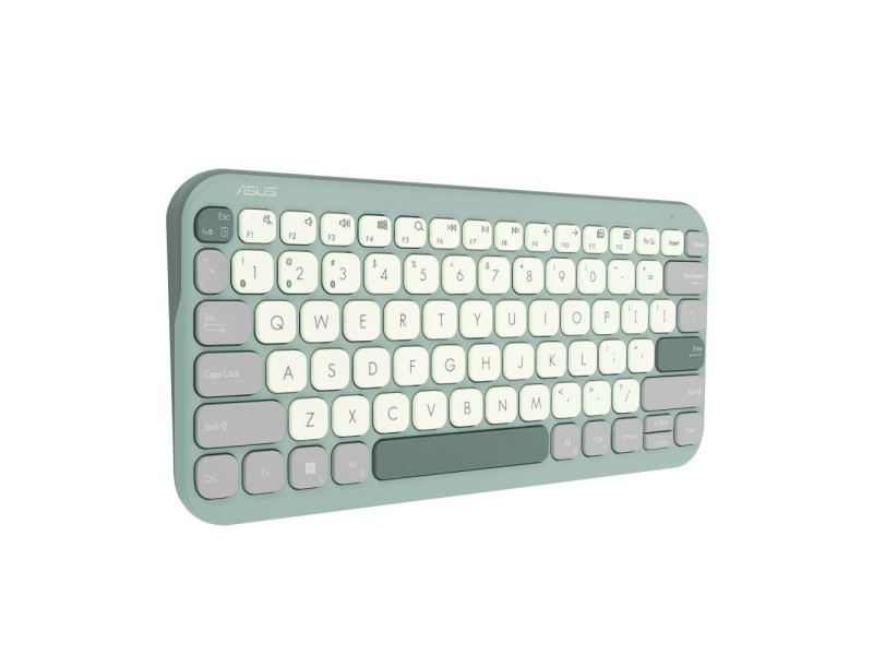 ASUS Marshmallow KW100 keyboard Home Bluetooth US English Green 90XB0880-BKB050 – ASUS Геймърски клавиатури