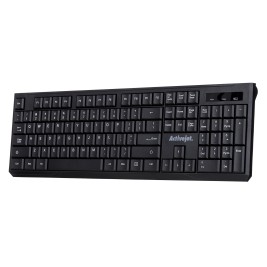 Activejet K-3911W Keyboard wireless black with 1x 1.5V AAA battery