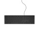 DELL KB216 keyboard USB QWERTY US International Black 580-ADHY – DELL Геймърски клавиатури