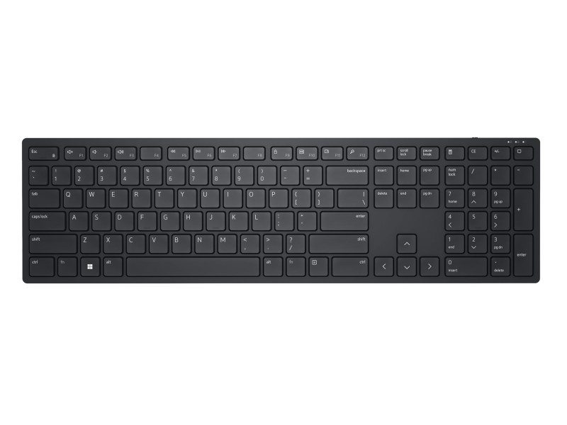 DELL KB500 keyboard Office RF Wireless QWERTY US International Black 580-AKOO – DELL Геймърски клавиатури