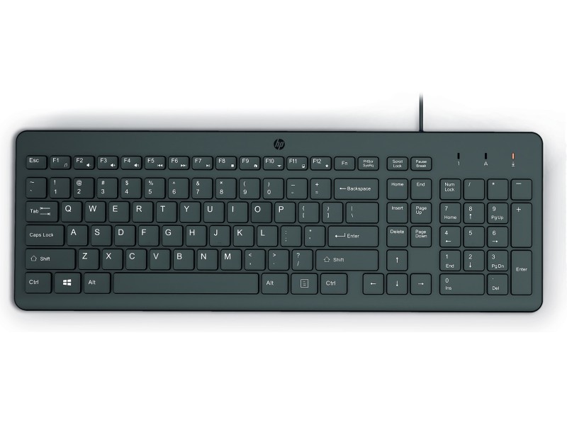 HP 150 Wired Keyboard 664R5AA – Hewlett-Packard Геймърски клавиатури