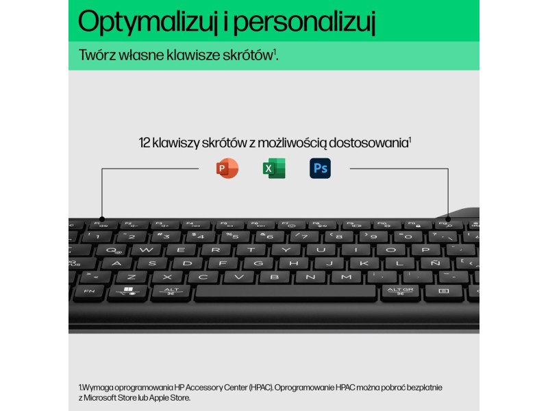 HP 460 Multi-Device Bluetooth Keyboard 7N7B8AA – Hewlett-Packard Геймърски клавиатури