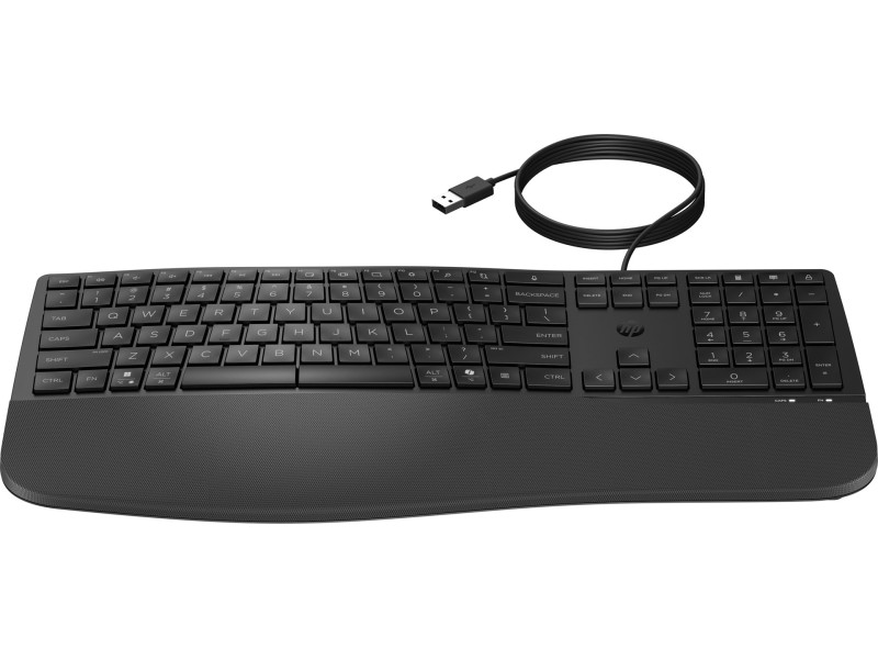 HP 480 Comfort Wired Keyboard 8T6M1AA#ABB – Hewlett-Packard Геймърски клавиатури
