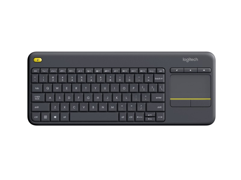 Logitech K400 Plus keyboard RF Wireless Dutch Black 920-007145 – LOGITECH Геймърски клавиатури