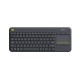 Logitech K400 Plus keyboard RF Wireless Dutch Black 920-007145 – LOGITECH Геймърски клавиатури