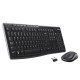 Logitech Wireless Combo MK270 keyboard Mouse included RF Wireless QWERTY US International Black, Silver 920-004508 – LOGITECH Геймърски клавиатури