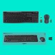 Logitech Wireless Combo MK270 keyboard Mouse included RF Wireless QWERTY US International Black, Silver 920-004508 – LOGITECH Геймърски клавиатури