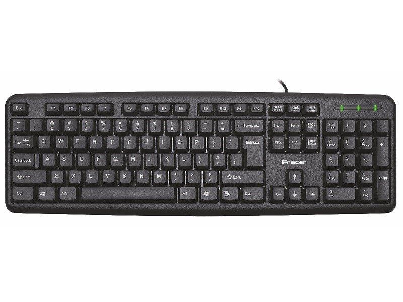 Tracer Maverick keyboard USB Black TRAKLA43371 – Tracer Геймърски клавиатури