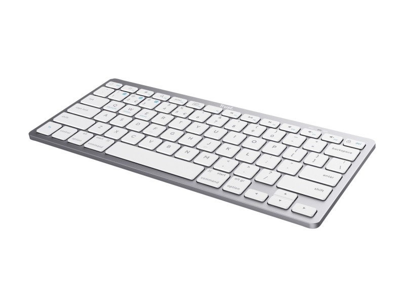 Trust Basic IS Wireless Keyboard Silver (24651) 24651 – TRUST Геймърски клавиатури