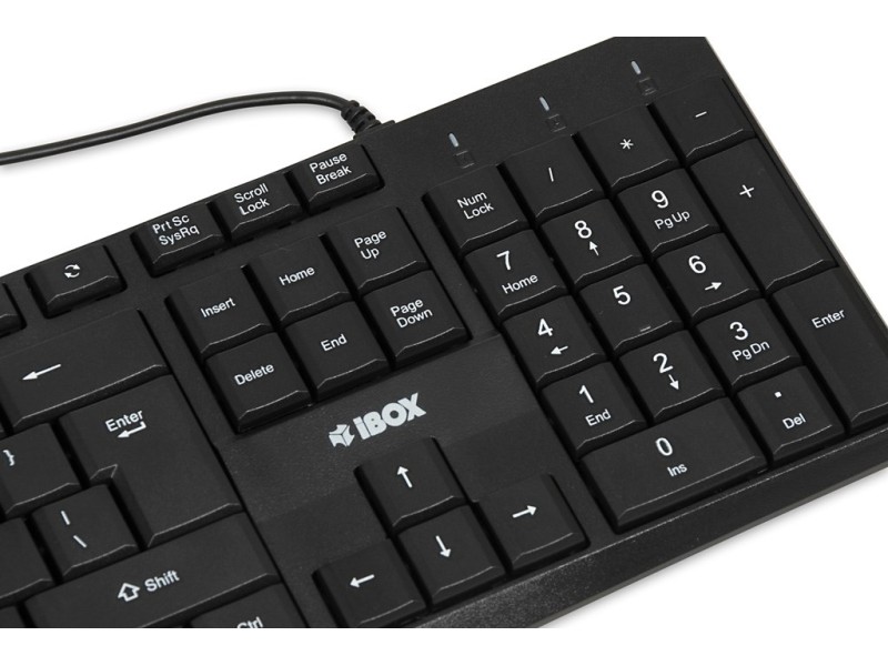 iBOX Eris USB Keyboard, Black IKC2010B – IBOX Геймърски клавиатури