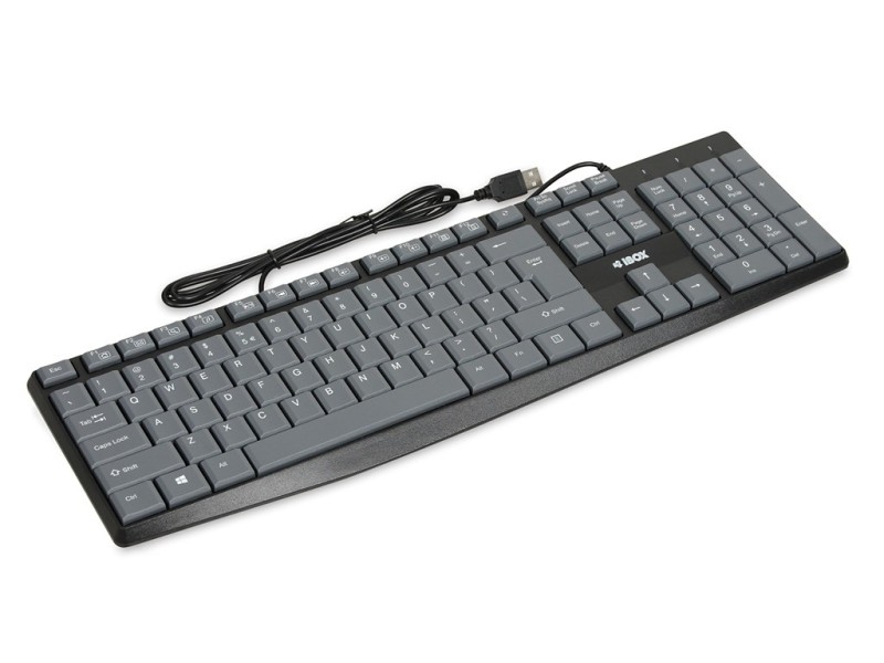 iBOX Eris USB Keyboard, Gray/Black IKC2010G – IBOX Геймърски клавиатури