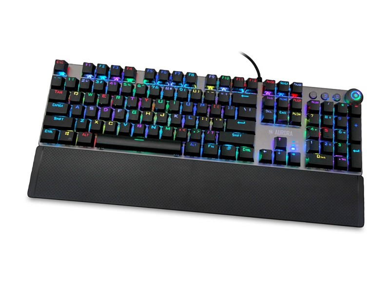 iBox Aurora K-4 keyboard USB QWERTY Black IKGMK4 – IBOX Геймърски клавиатури