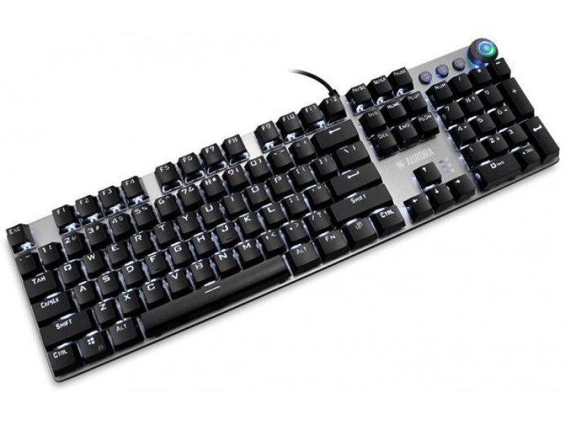 iBox Aurora K-4 keyboard USB QWERTY Black IKGMK4 – IBOX Геймърски клавиатури